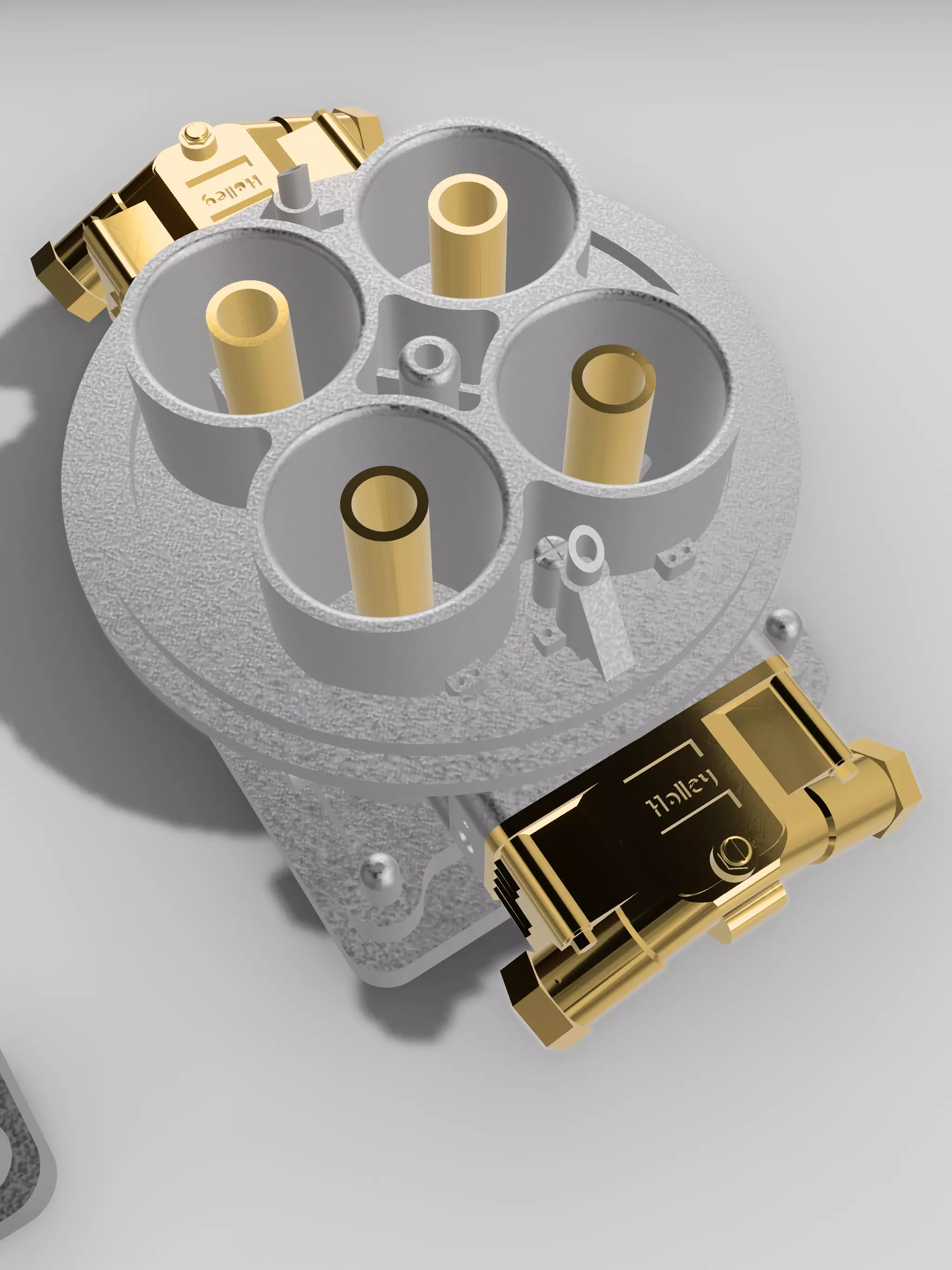 Vintage Holley Dominator Carbs x3 Versions 3D print model