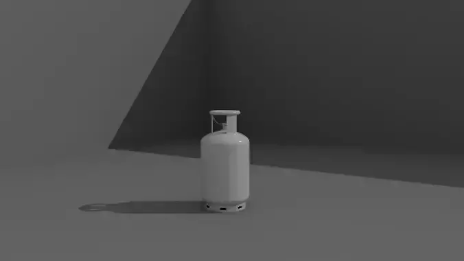 cylinder gas bottle