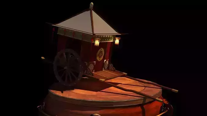 Chinese wedding carriage 