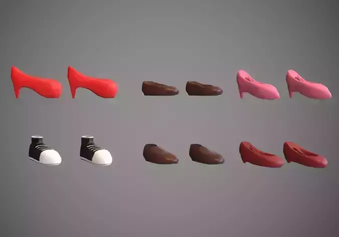 simple shoes package 