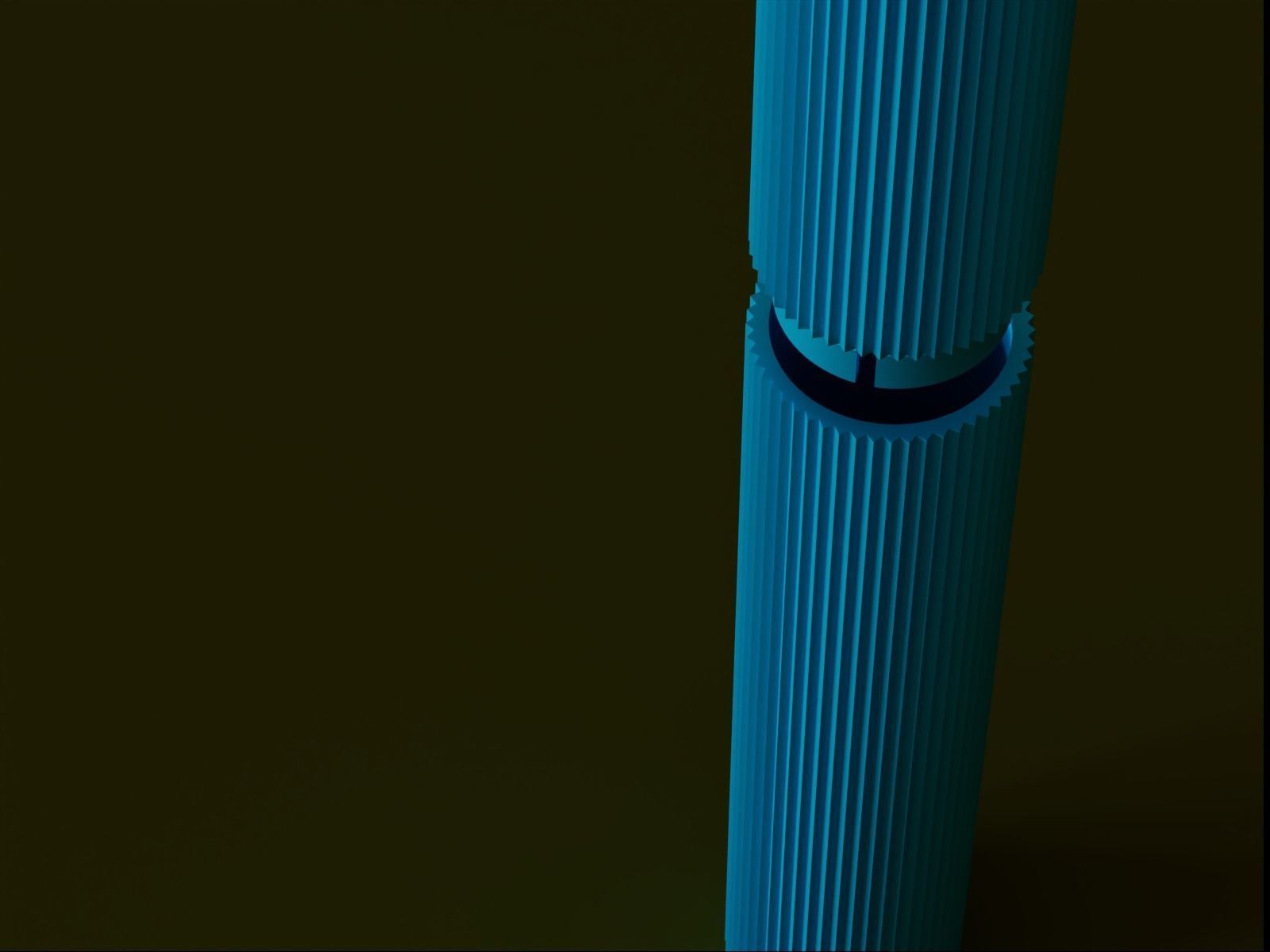 Travel Tooth brush Case 2 3D print model_8