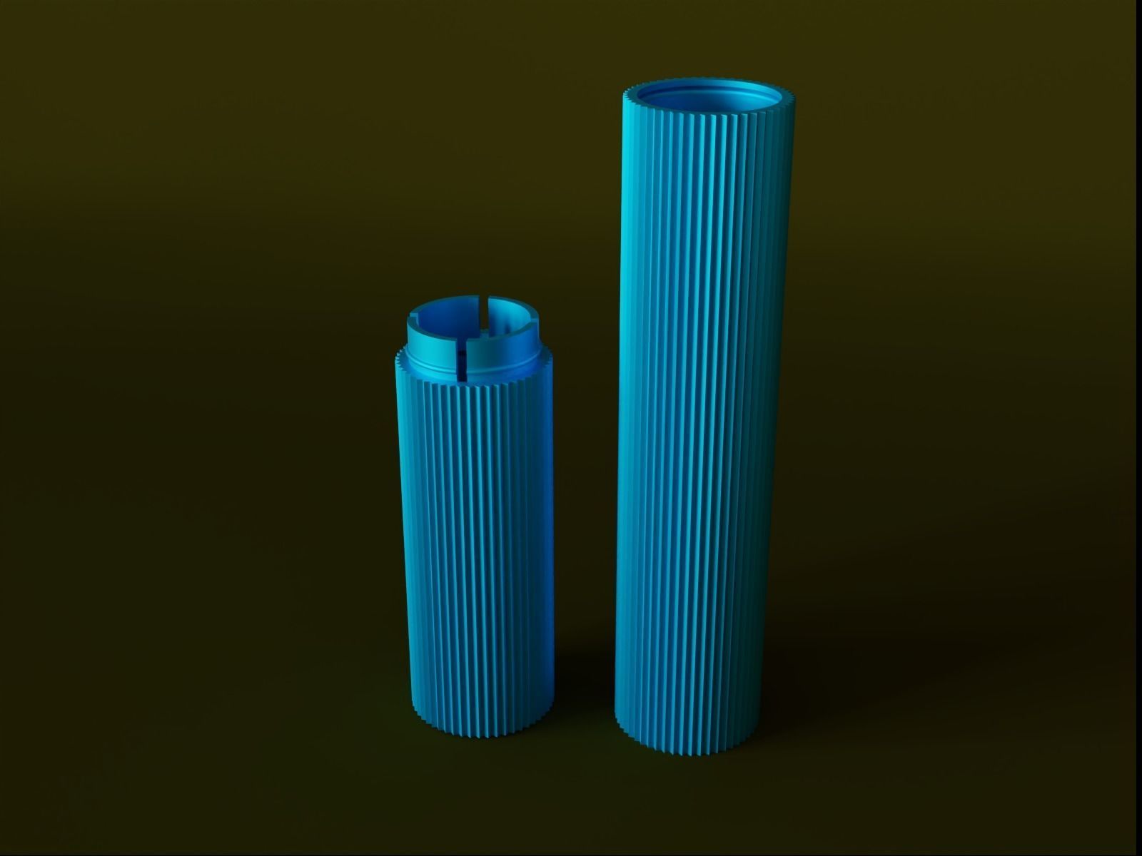 Travel Tooth brush Case 2 3D print model_9