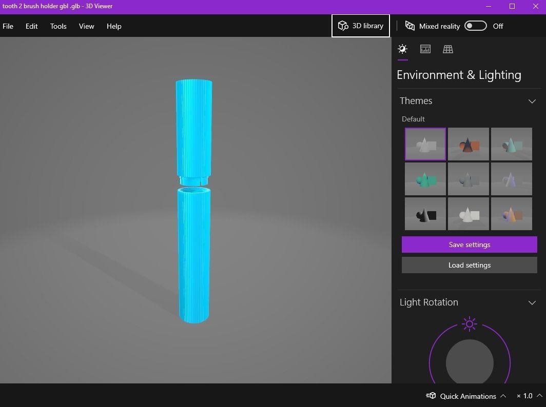 Travel Tooth brush Case 2 3D print model_18