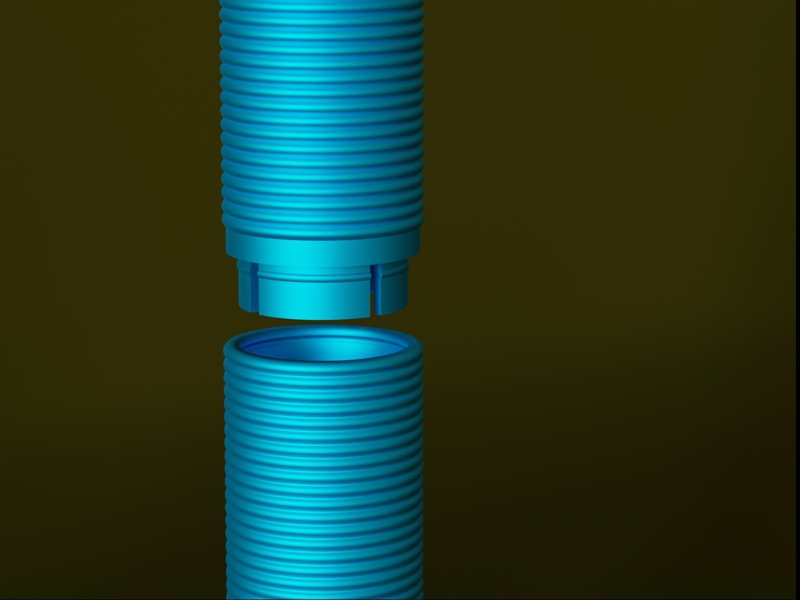 Travel Tooth brush Case 03 3D print model_2