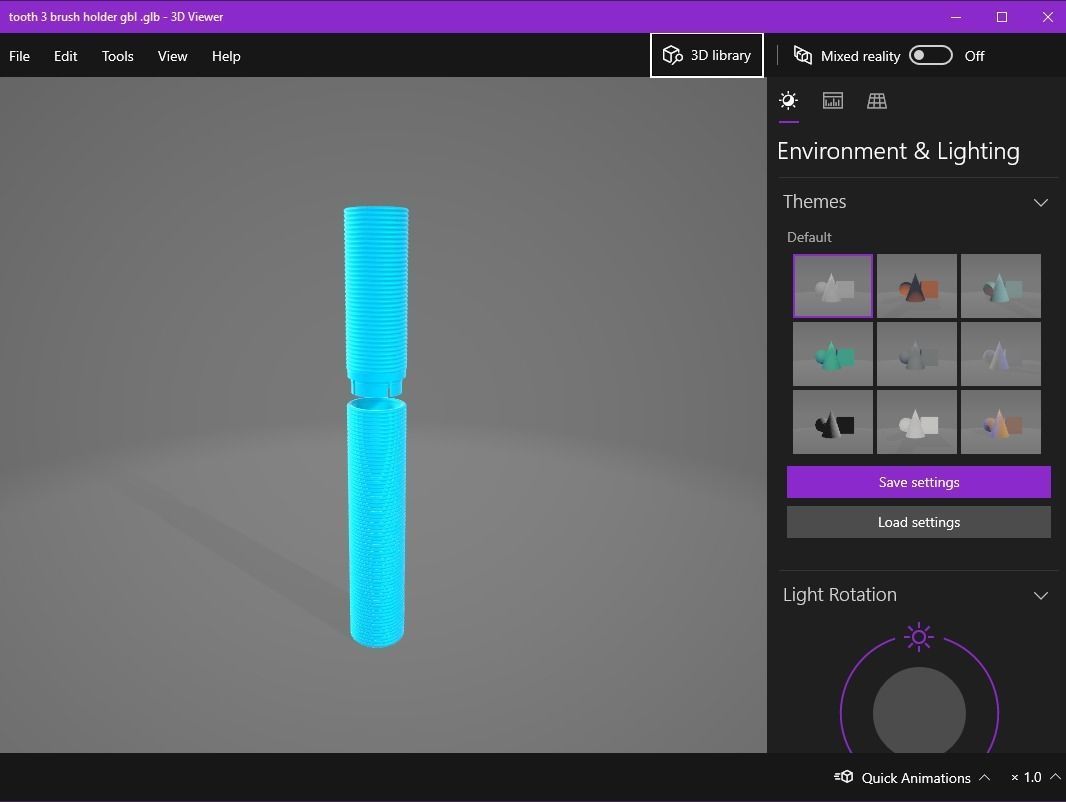 Travel Tooth brush Case 03 3D print model_19