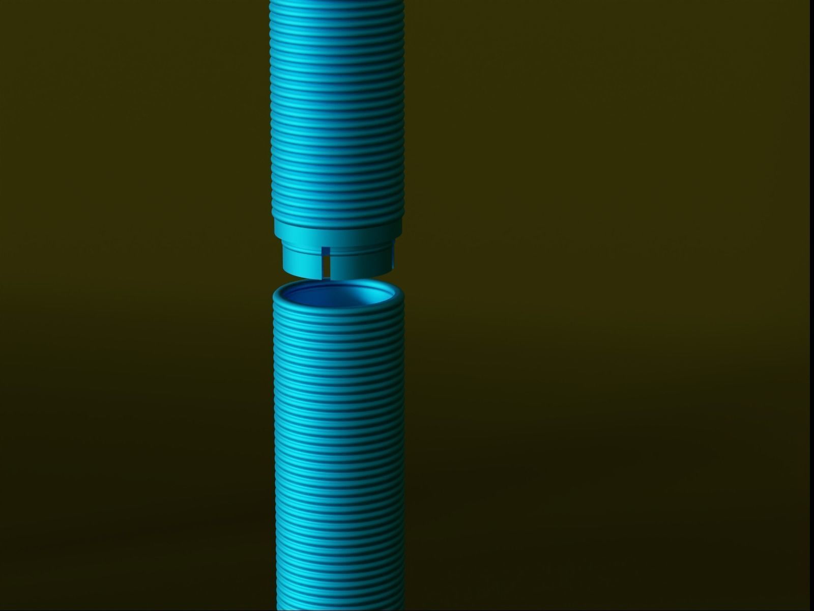 Travel Tooth brush Case 03 3D print model_7