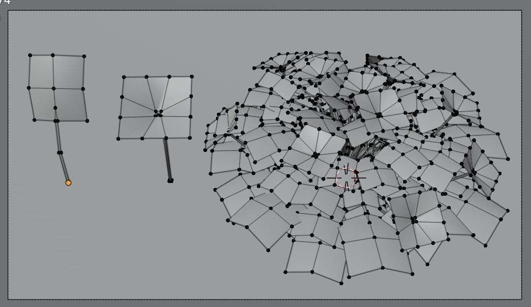 Fig Buttercup Spring Flower Low-poly 3D model_2