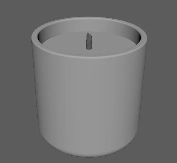 CANDLE Free 3D model