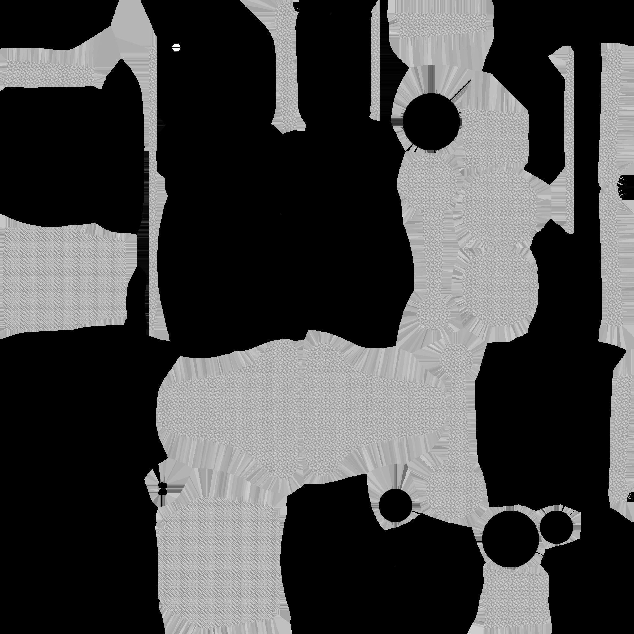 Tech Wheelchair B05 Carbon Fiber - Disability Character Design Low-poly 3D model_19