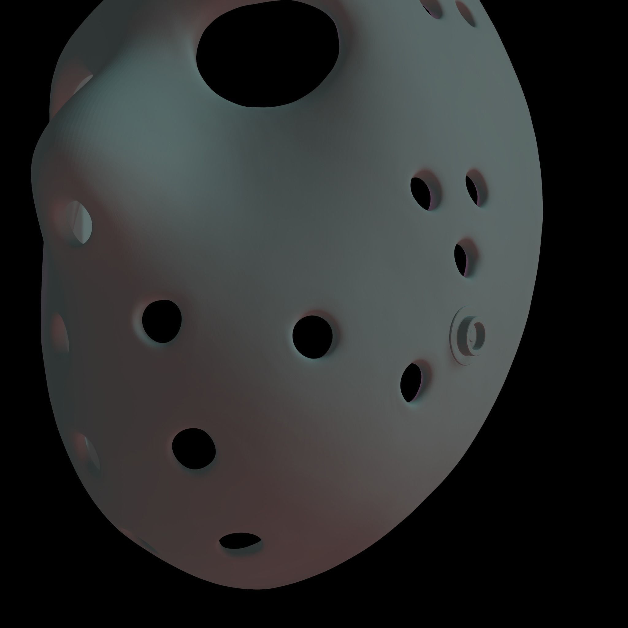 Jason Voorhees Friday the 13th Hockey mask 3D print file 3D print model_6
