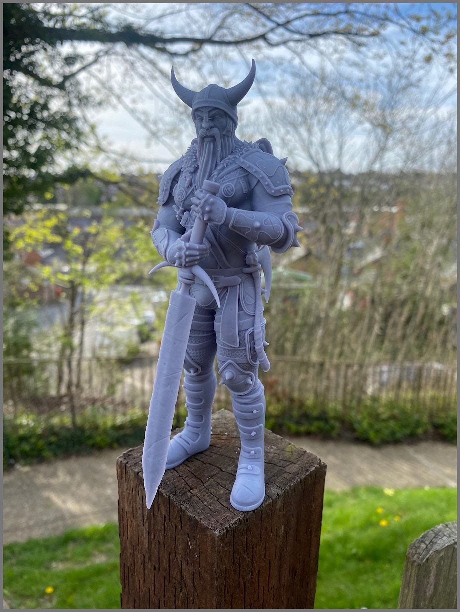 Old Viking 3D print model_19