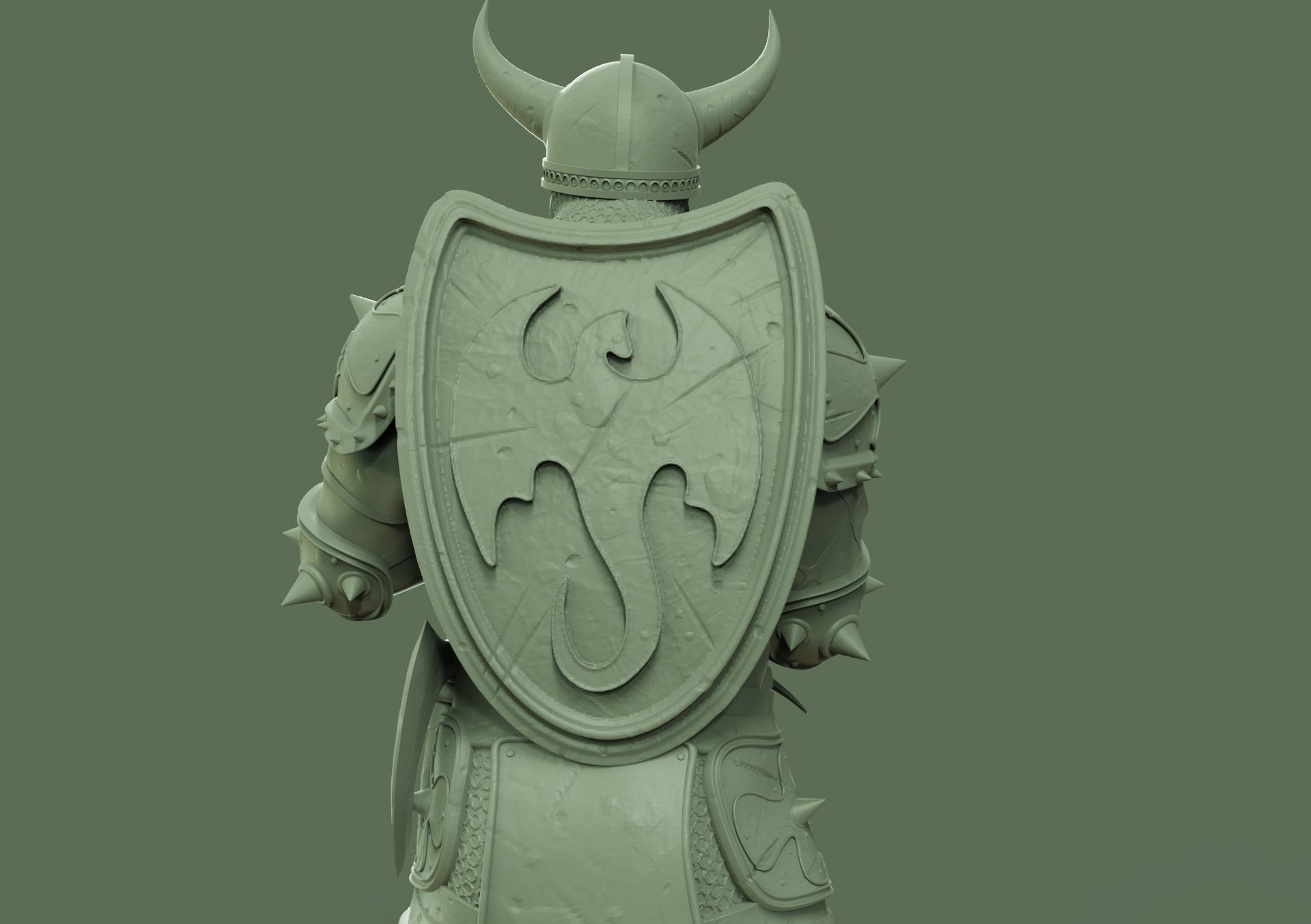 Old Viking 3D print model_16