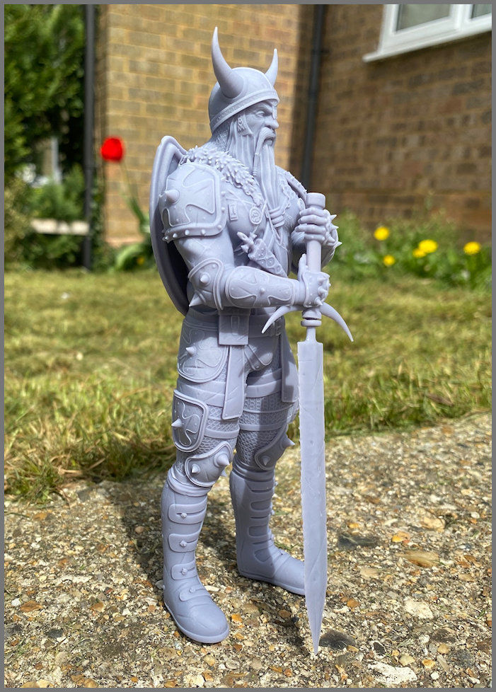 Old Viking 3D print model_1