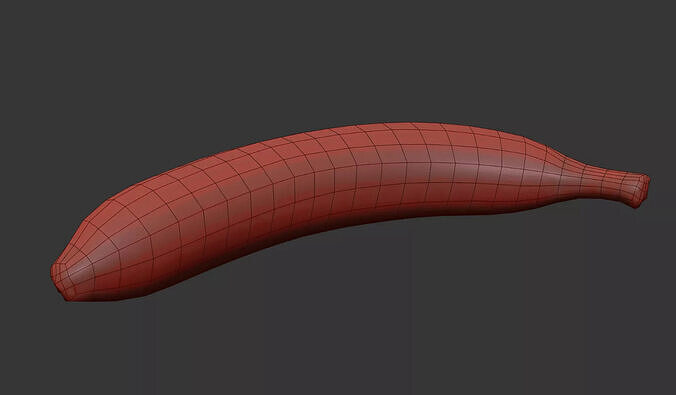 Banana 3D model 7