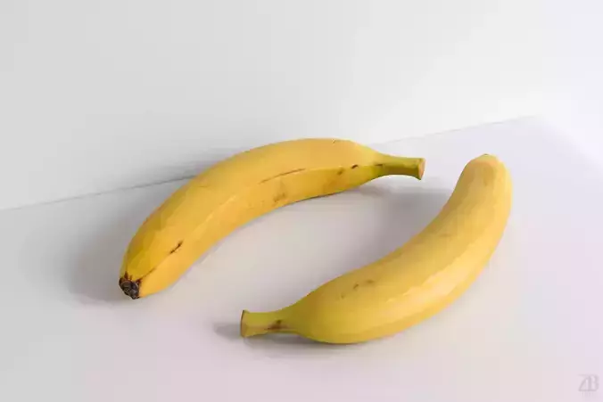 Banana 3D model