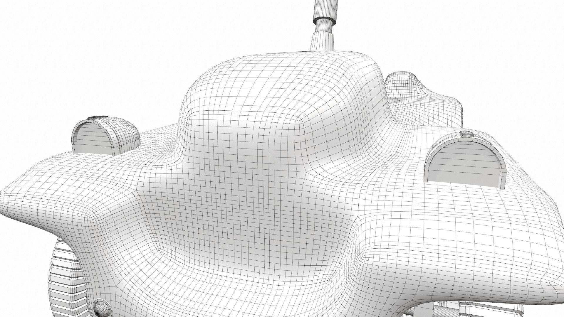 Bobbycar 3 toy car 3D model_18