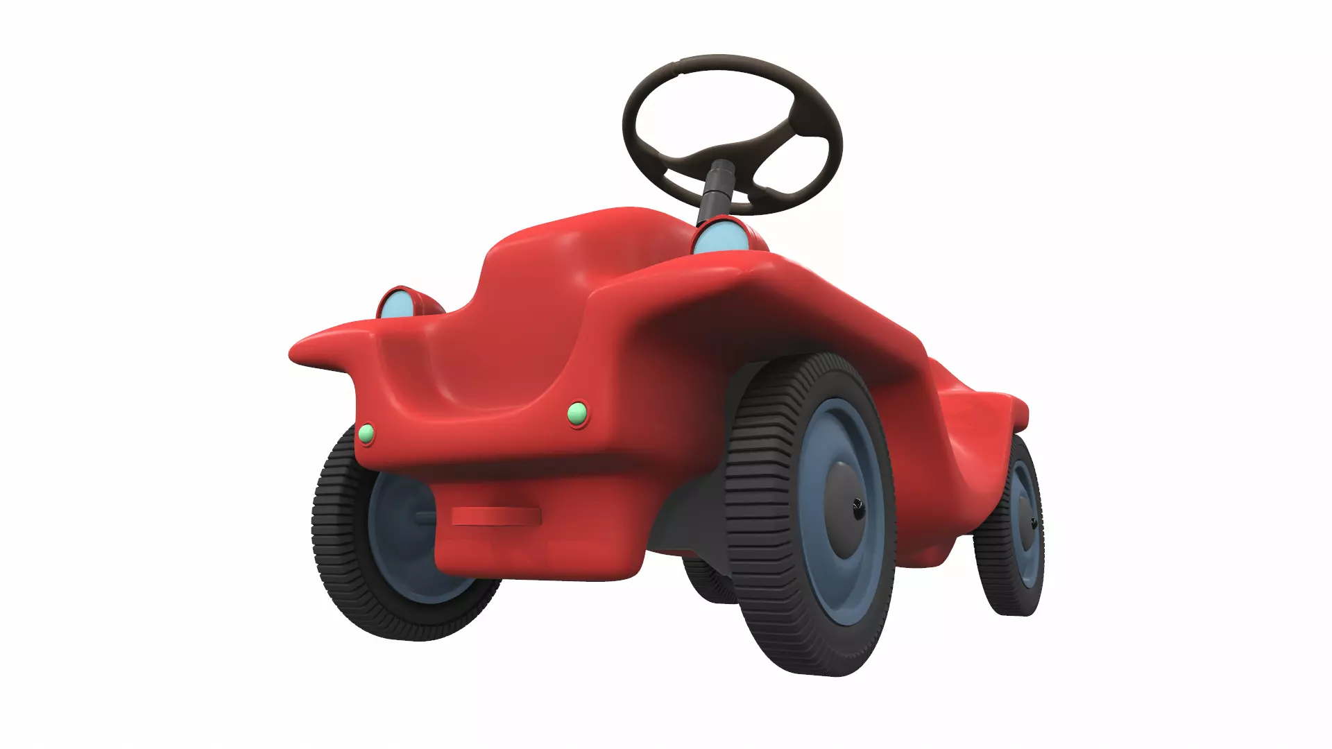 Bobbycar 3 toy car 3D model_0
