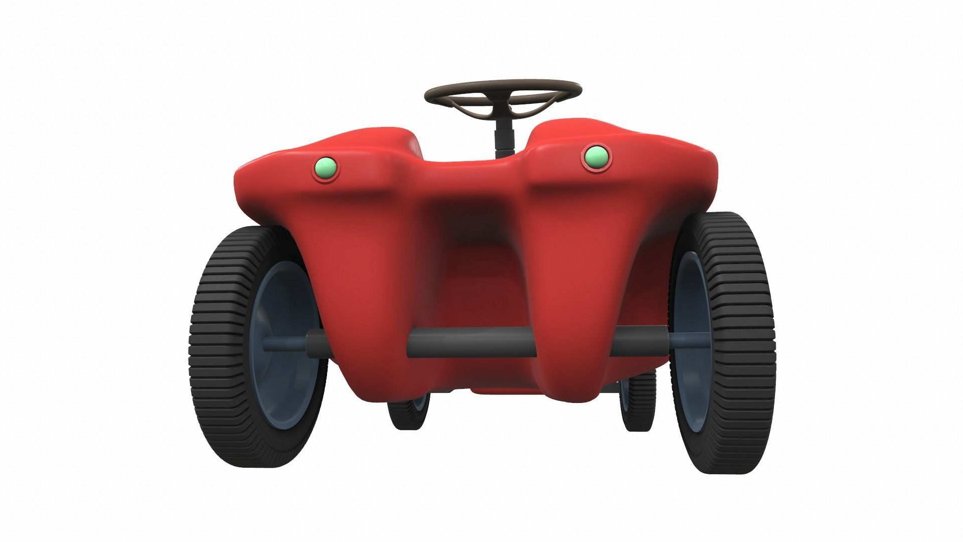 Bobbycar 3 toy car 3D model_3