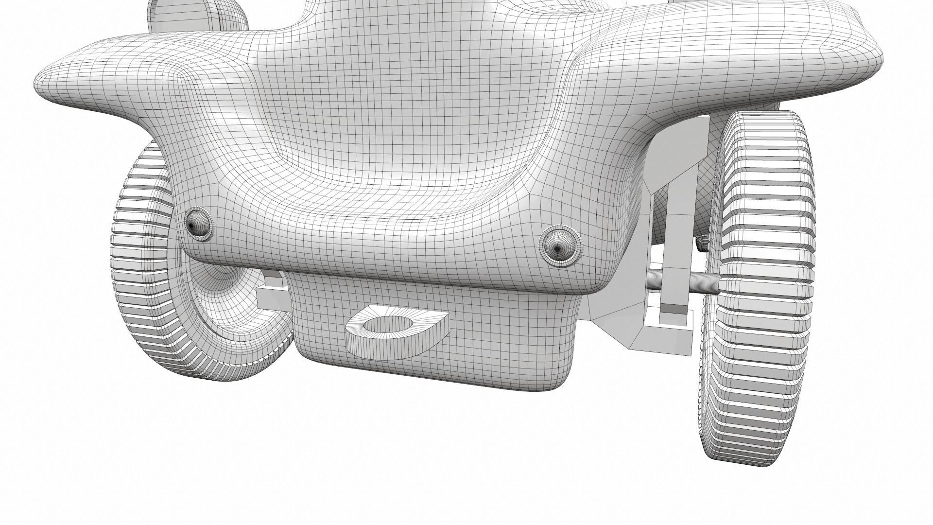 Bobbycar 3 toy car 3D model_17