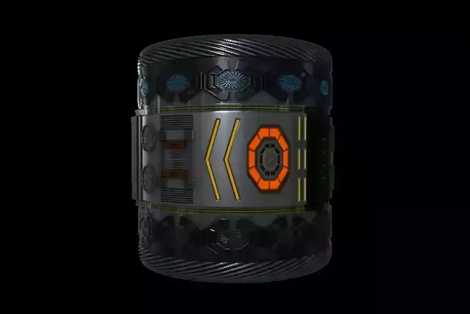 Sci fi texture without modeling only texture PBR 