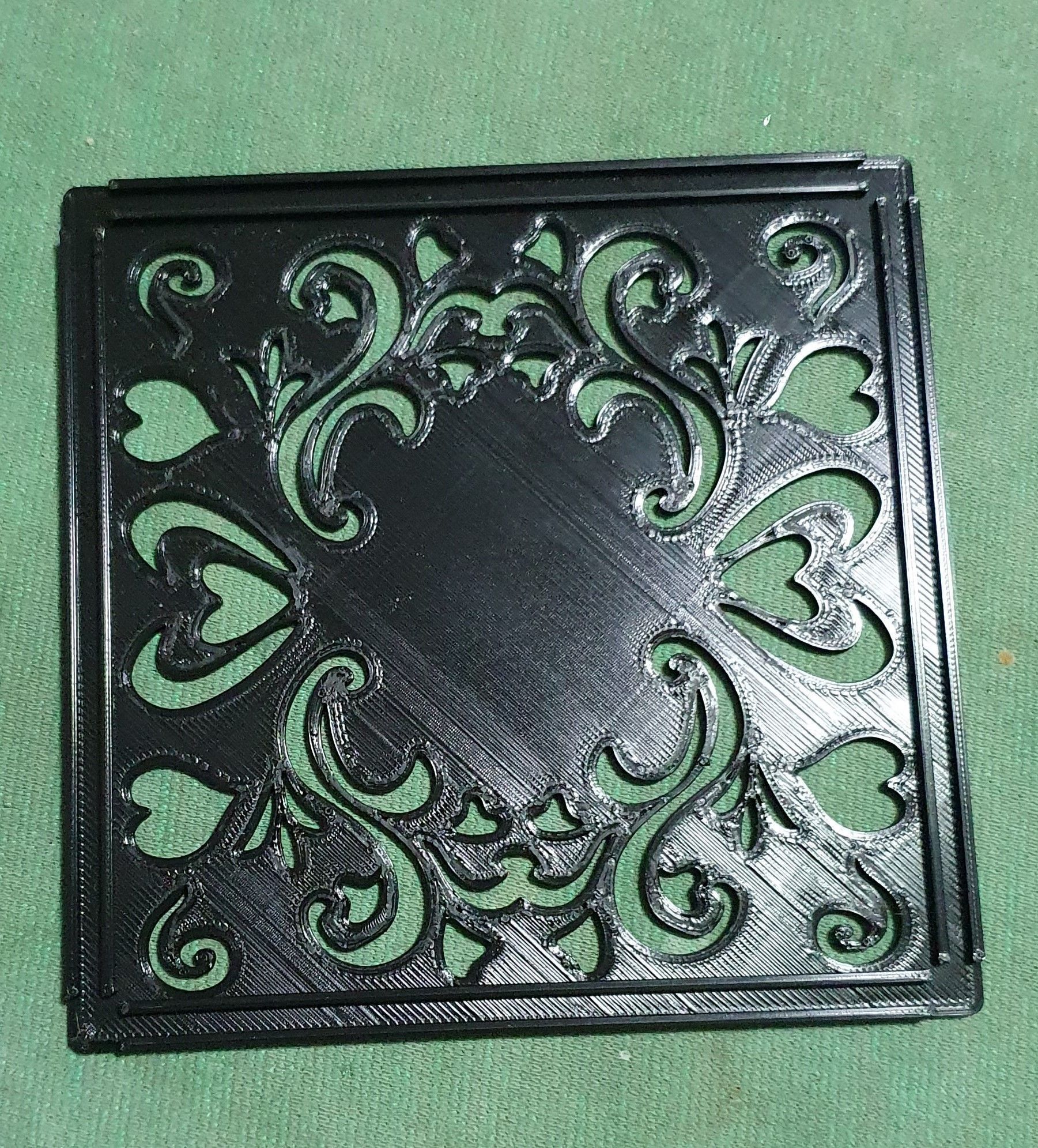 Lithophane holder Lamp 3D print model_3