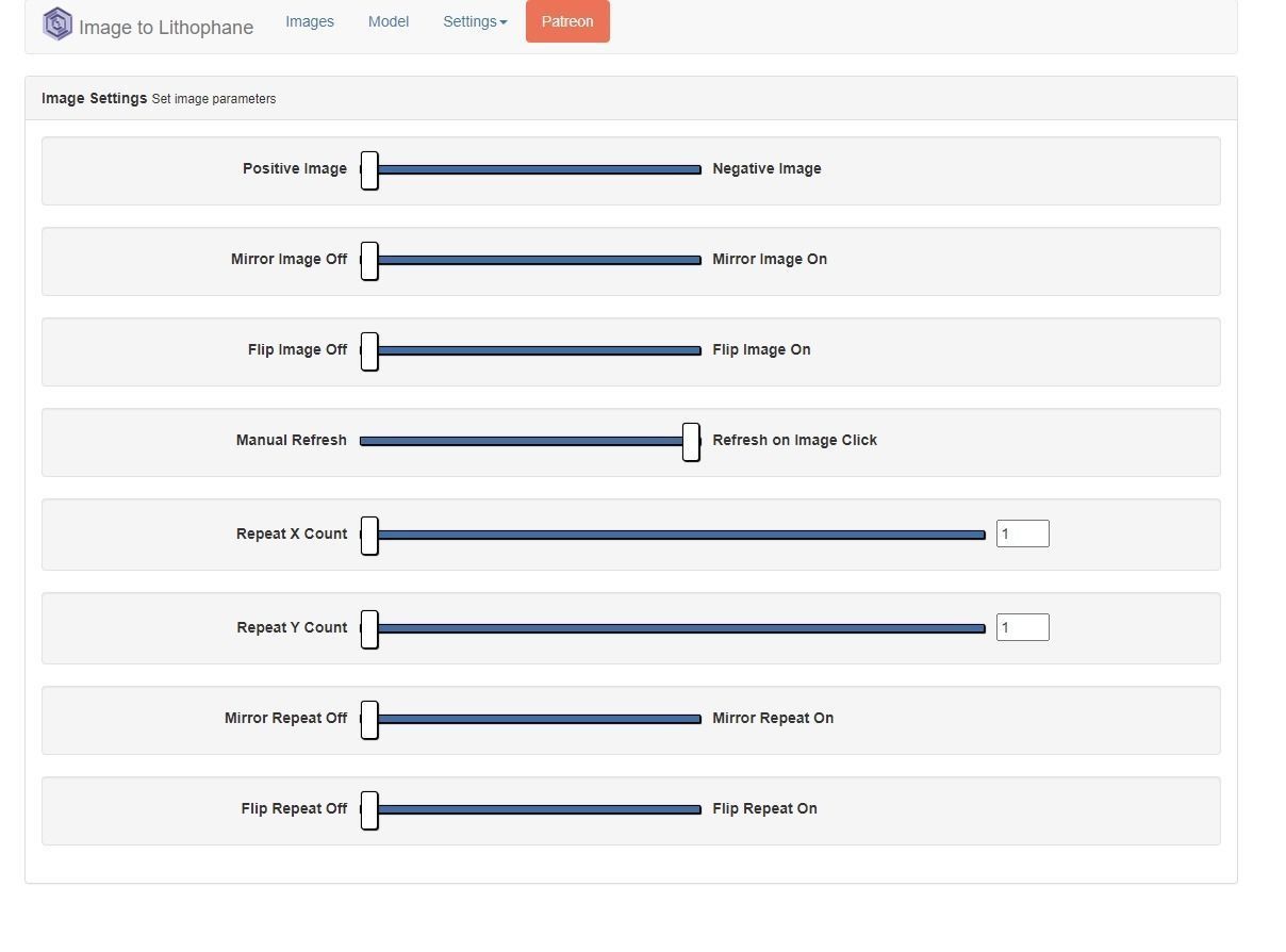 Lithophane holder Lamp 3D print model_4
