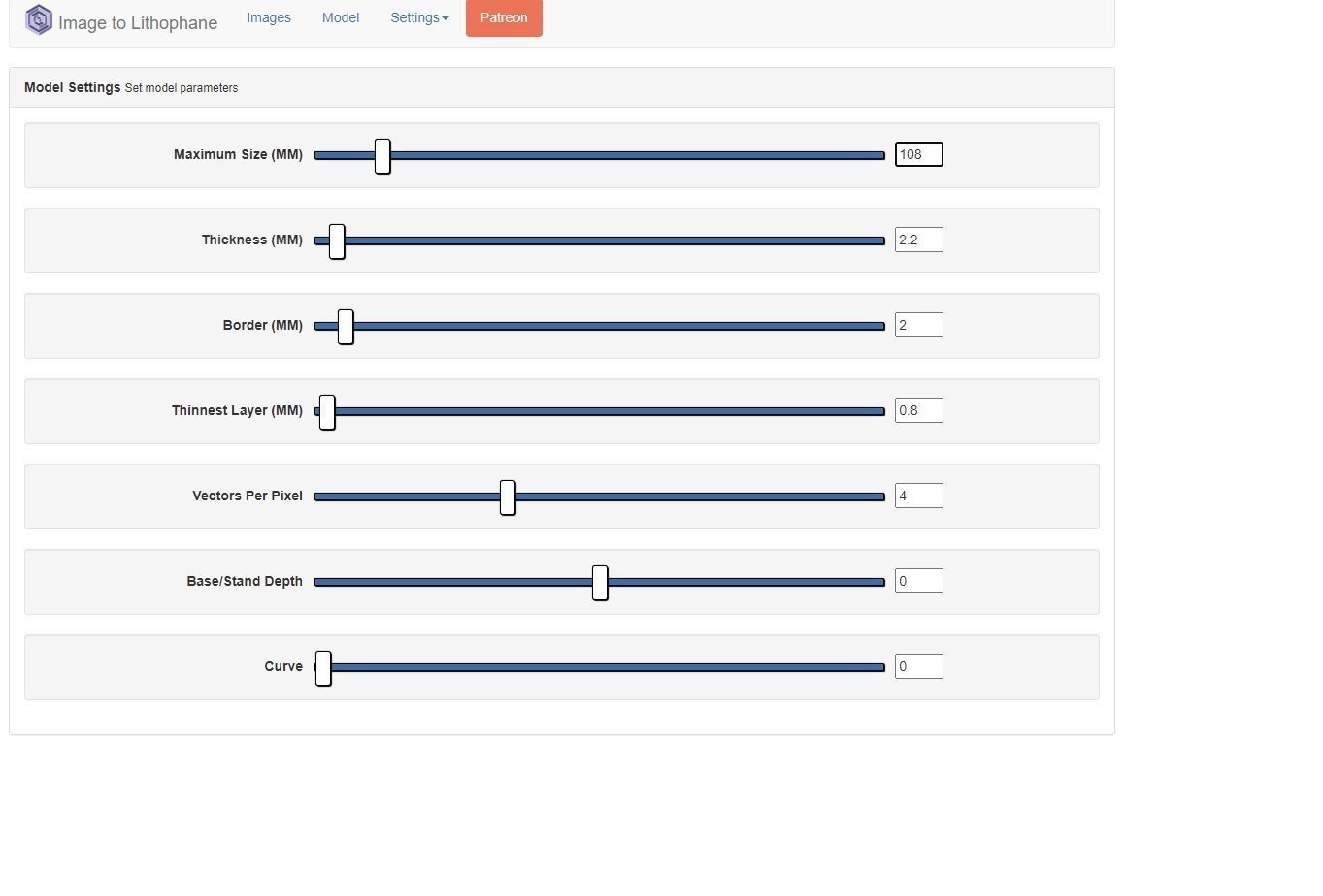Lithophane holder Lamp 3D print model_5
