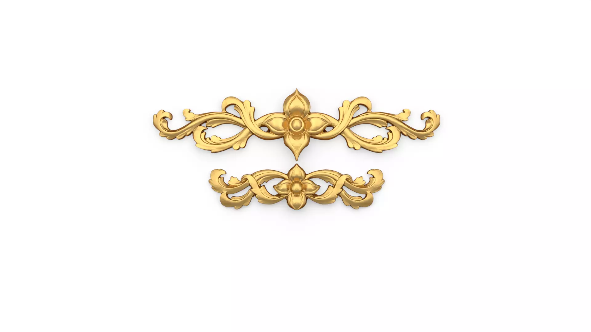 Classic decor ornament 134 3D model_0