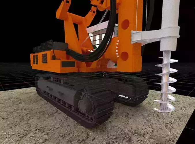 construction driller model