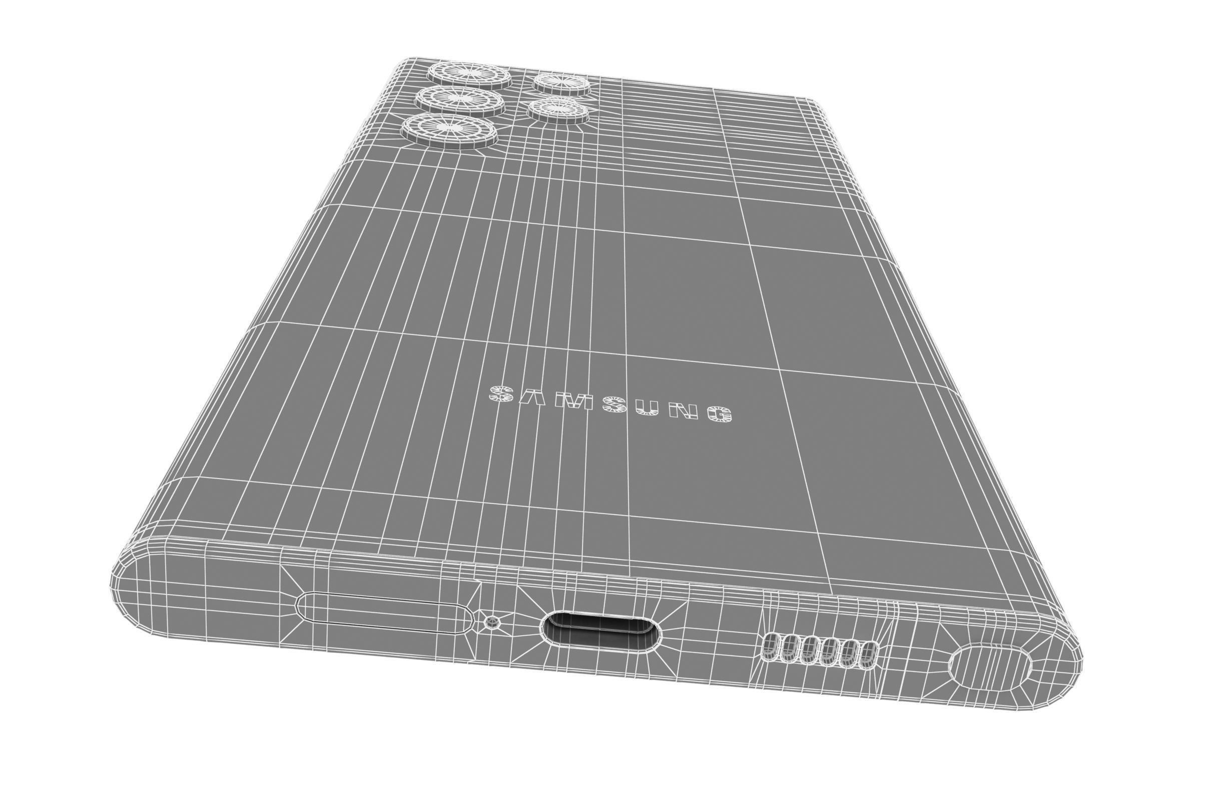 Samsung Galaxy S22 Ultra Phantom Black 3D model_25