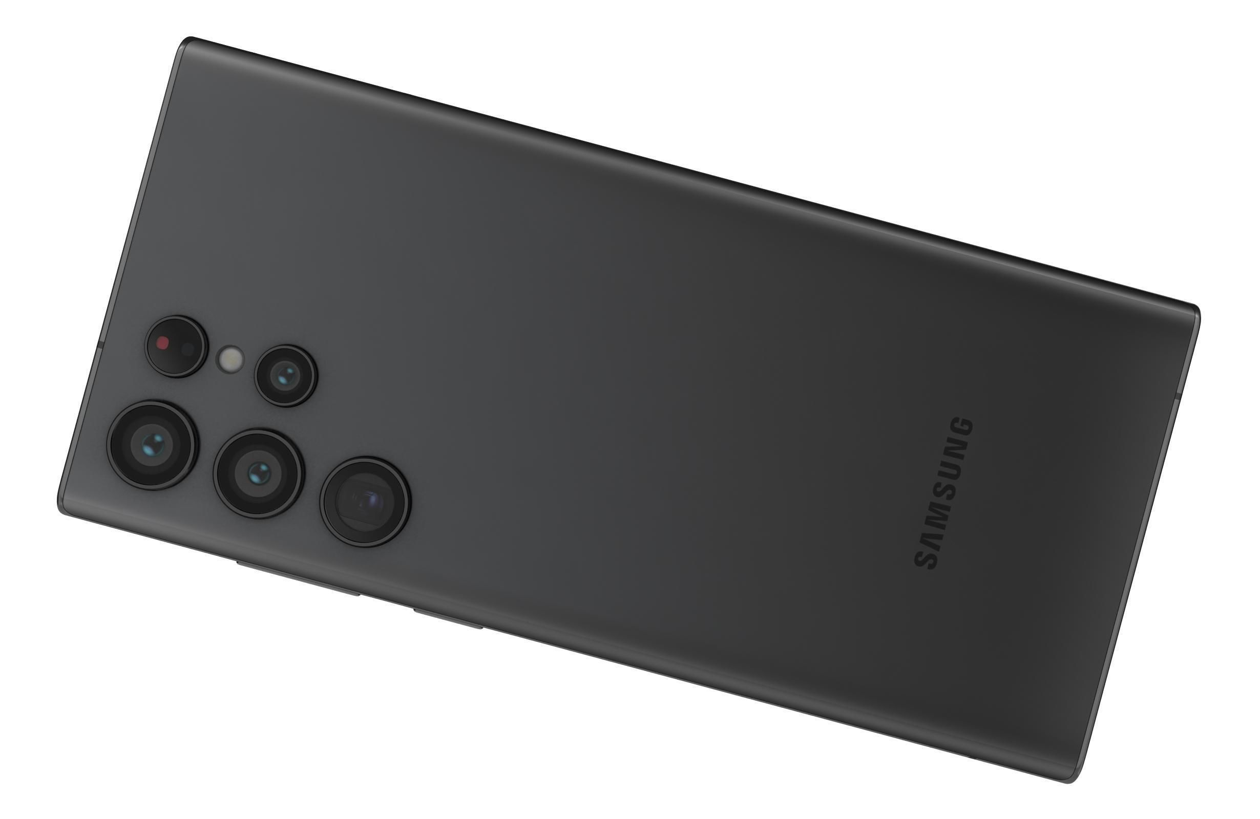 Samsung Galaxy S22 Ultra Phantom Black 3D model_8