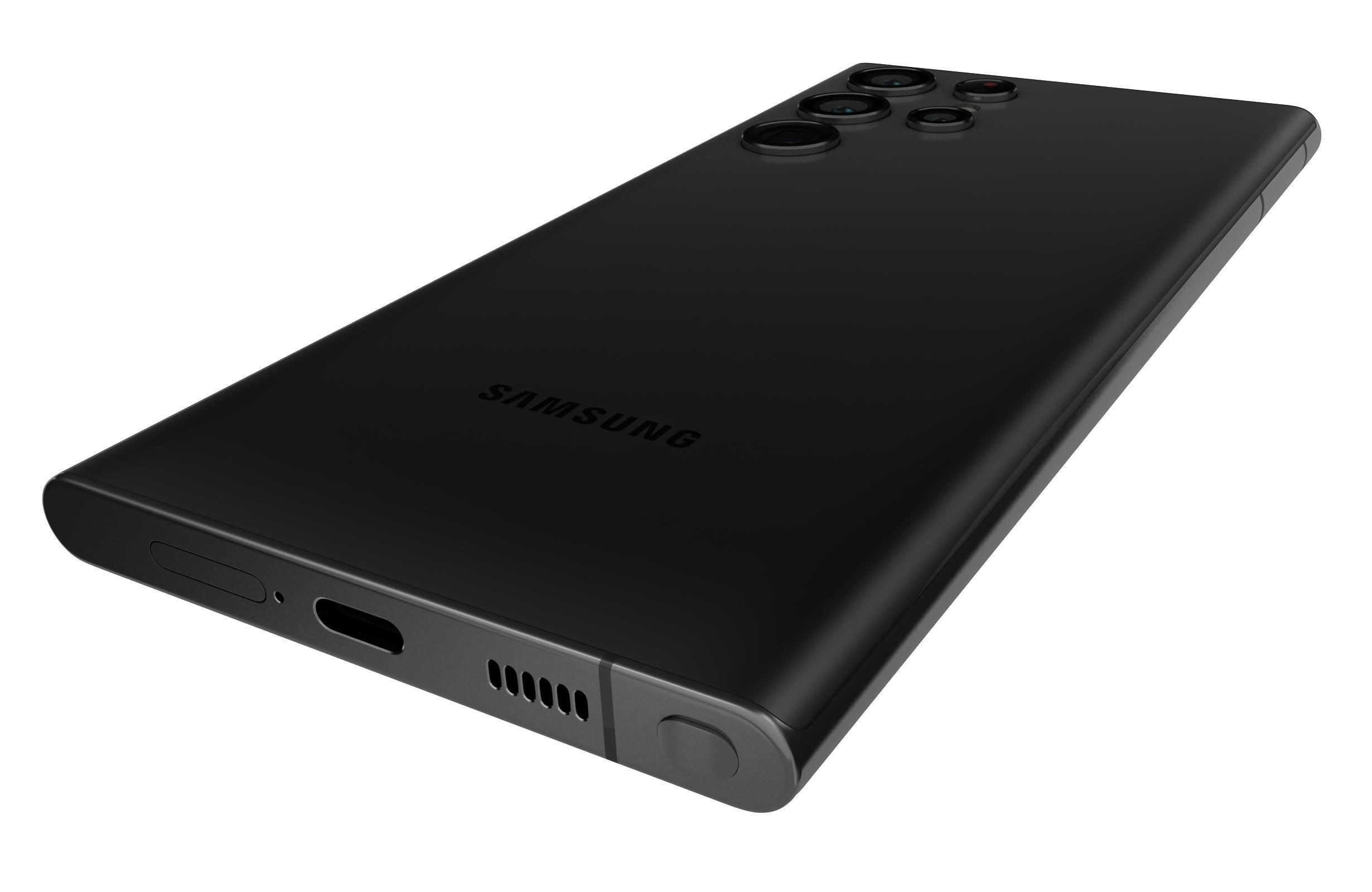 Samsung Galaxy S22 Ultra Phantom Black 3D model_13