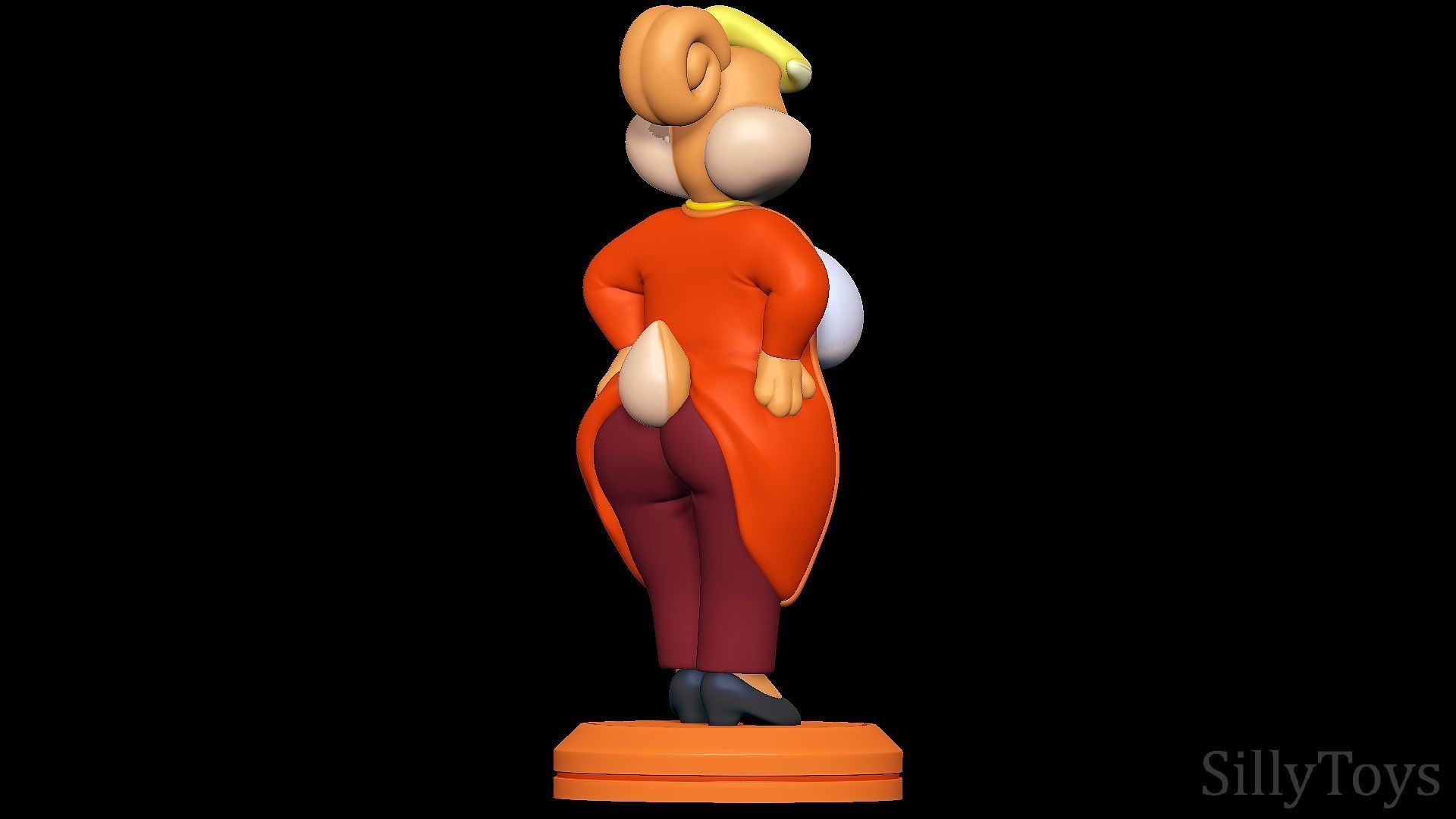 Patricia Bunny - The Looney Tunes Show 3D print model_6