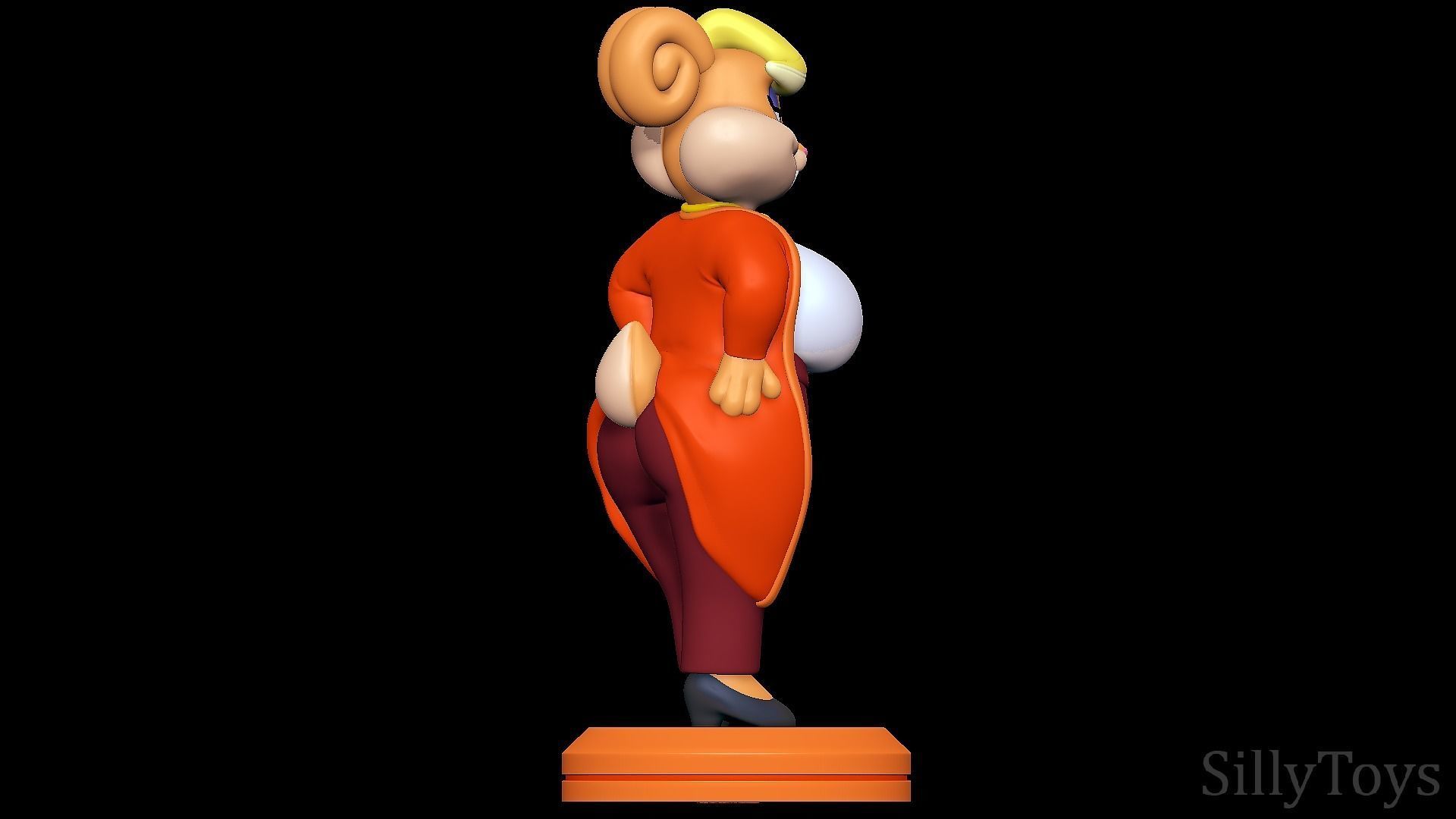 Patricia Bunny - The Looney Tunes Show 3D print model_7
