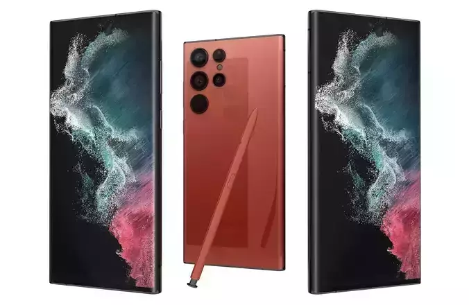 Samsung Galaxy S22 Ultra Red
