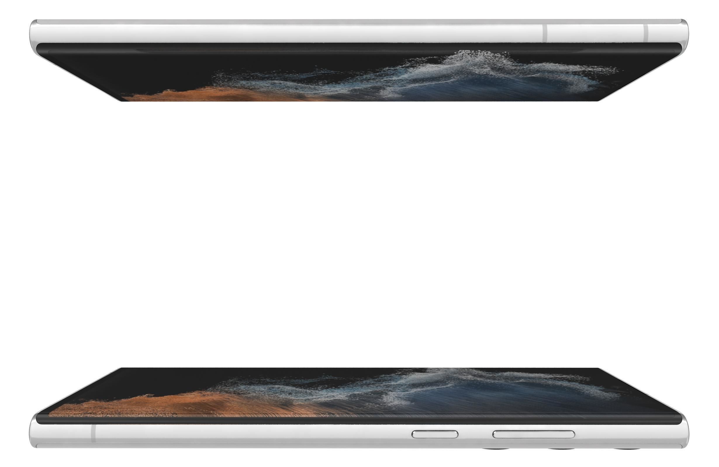 Samsung Galaxy S22 Ultra White Low-poly 3D model_8