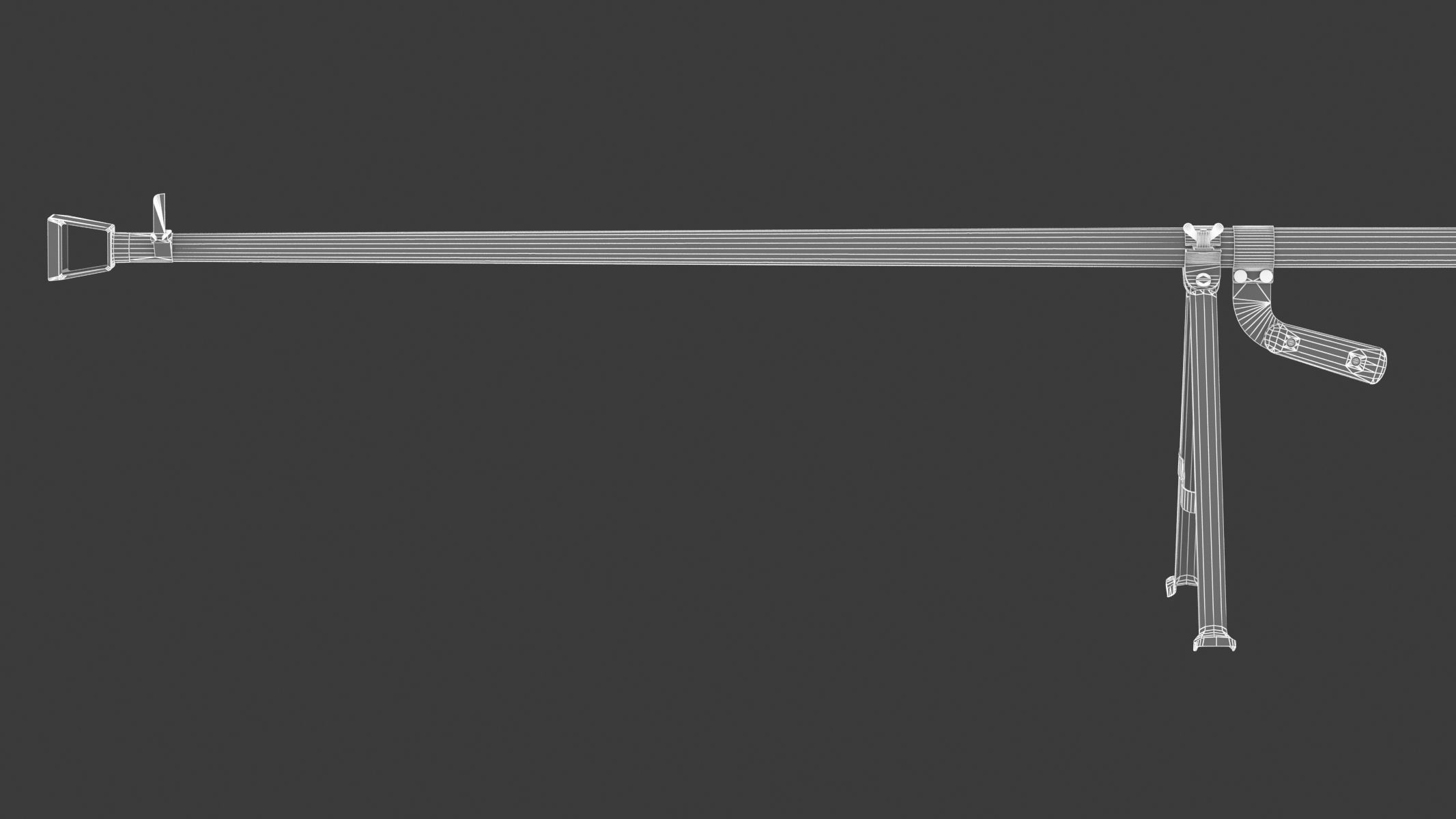  PTRD 41 Low Poly Low-poly 3D model_17