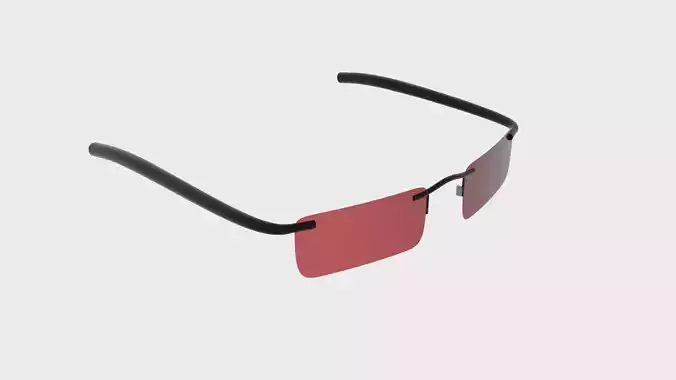 Rimless Sunglasses PBR