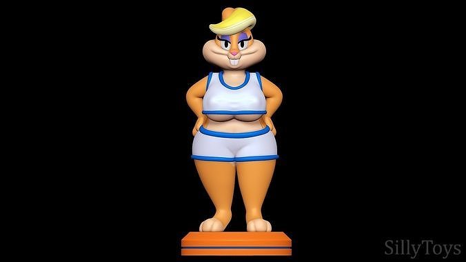 Space Jam Patricia Bunny - Looney Tunes 3D print model