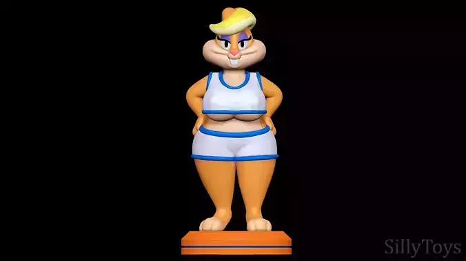 Space Jam Patricia Bunny - Looney Tunes 3D print model