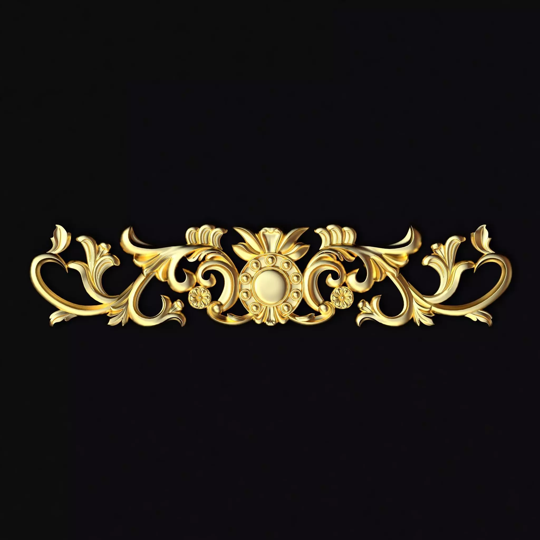 dekor ornate ornament 3D model