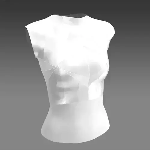 CORSET BLOUSE WHITE SILK SATIN LOOK ELEGANCE