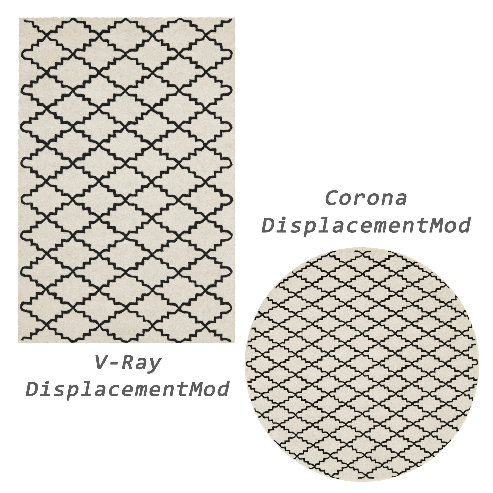 Rugs No 638 Low-poly 3D model_2