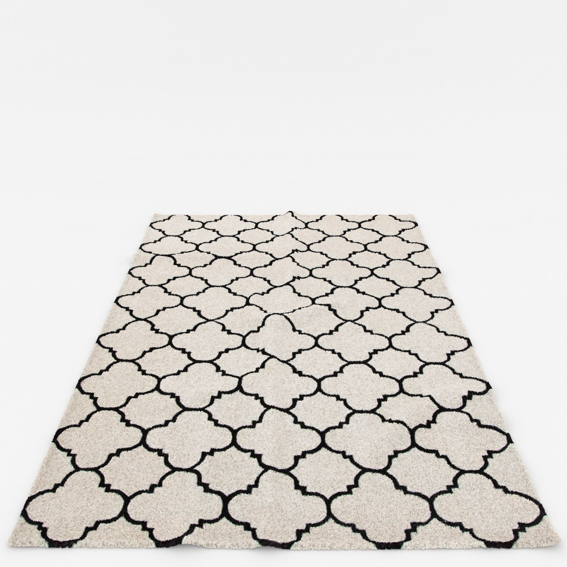 Rugs No 638 Low-poly 3D model_9