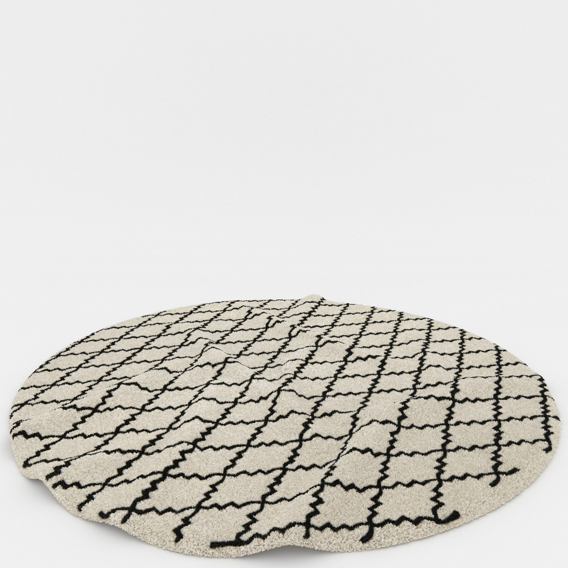 Rugs No 638 Low-poly 3D model_7
