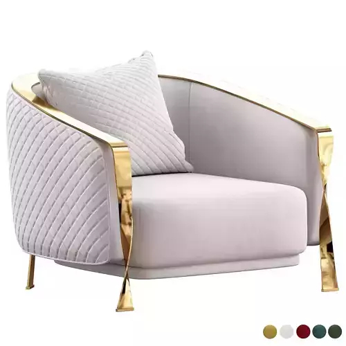 Armchair Rugiano Furniture Nella Vetrina 3D model