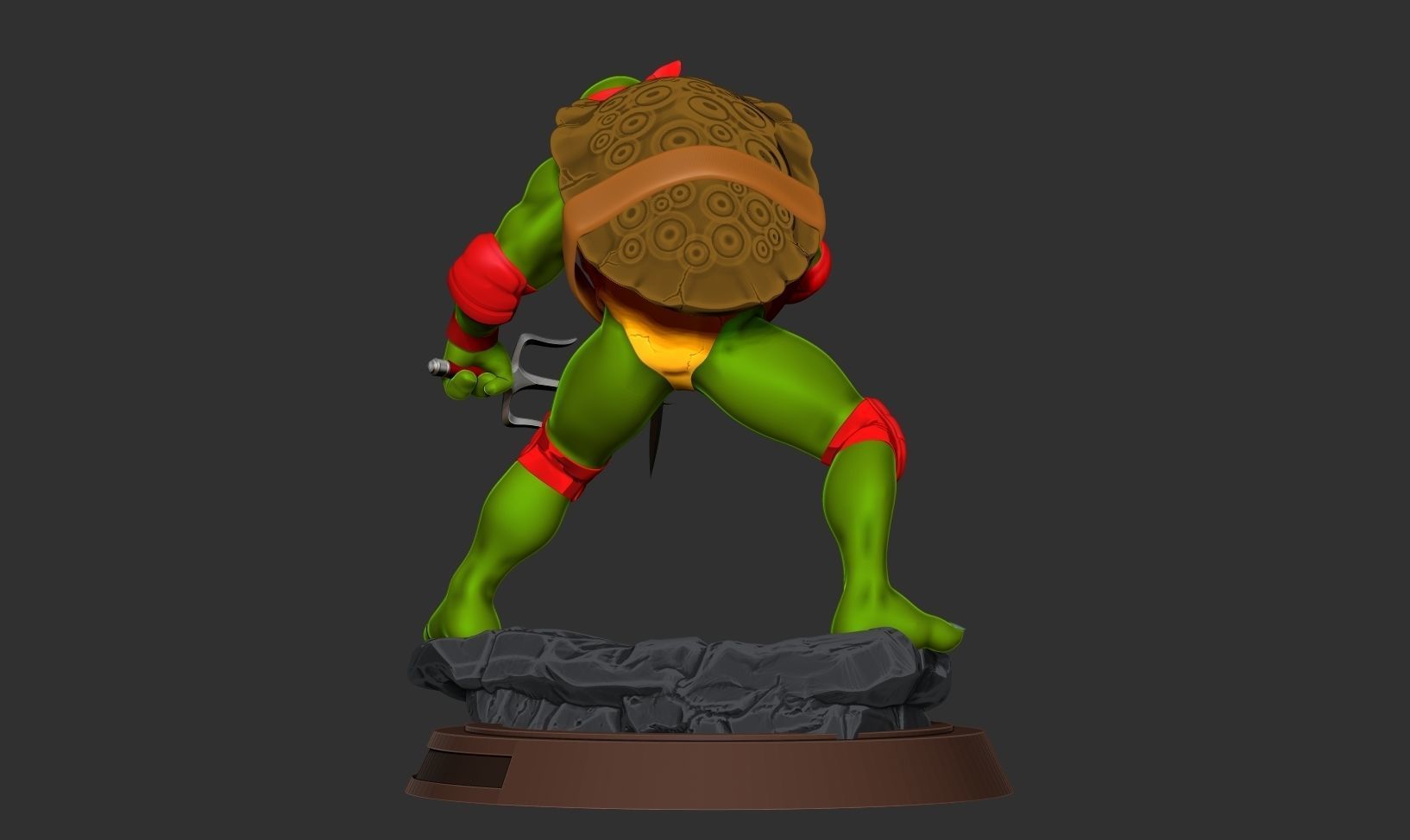 Raphael - Teenage Mutant Ninja Turtles 3D model 3D printable | CGTrader