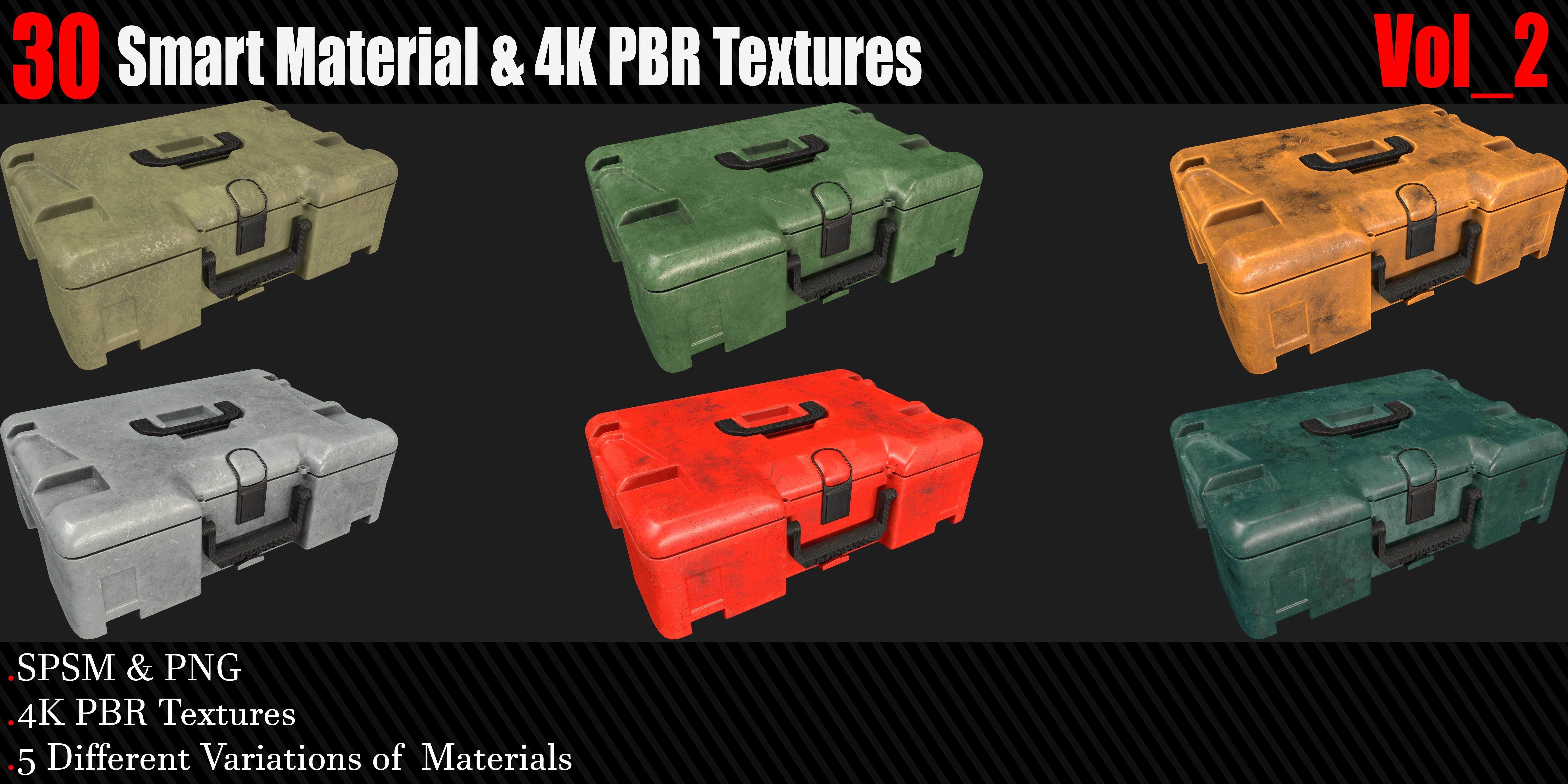 30 High Quality Smart Materials 4K PBR Texture Vol 2 Texture_3