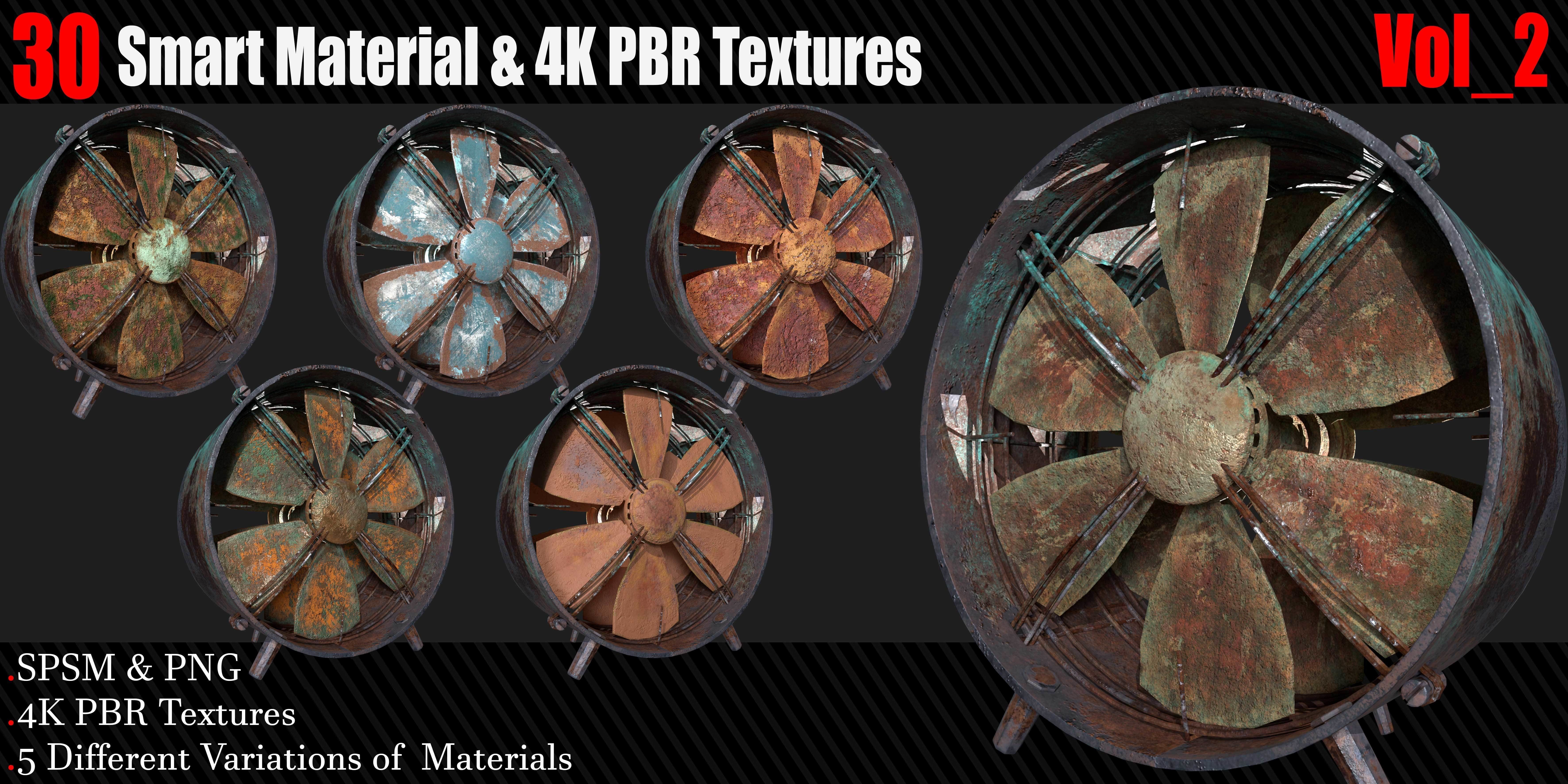 30 High Quality Smart Materials 4K PBR Texture Vol 2 Texture_2