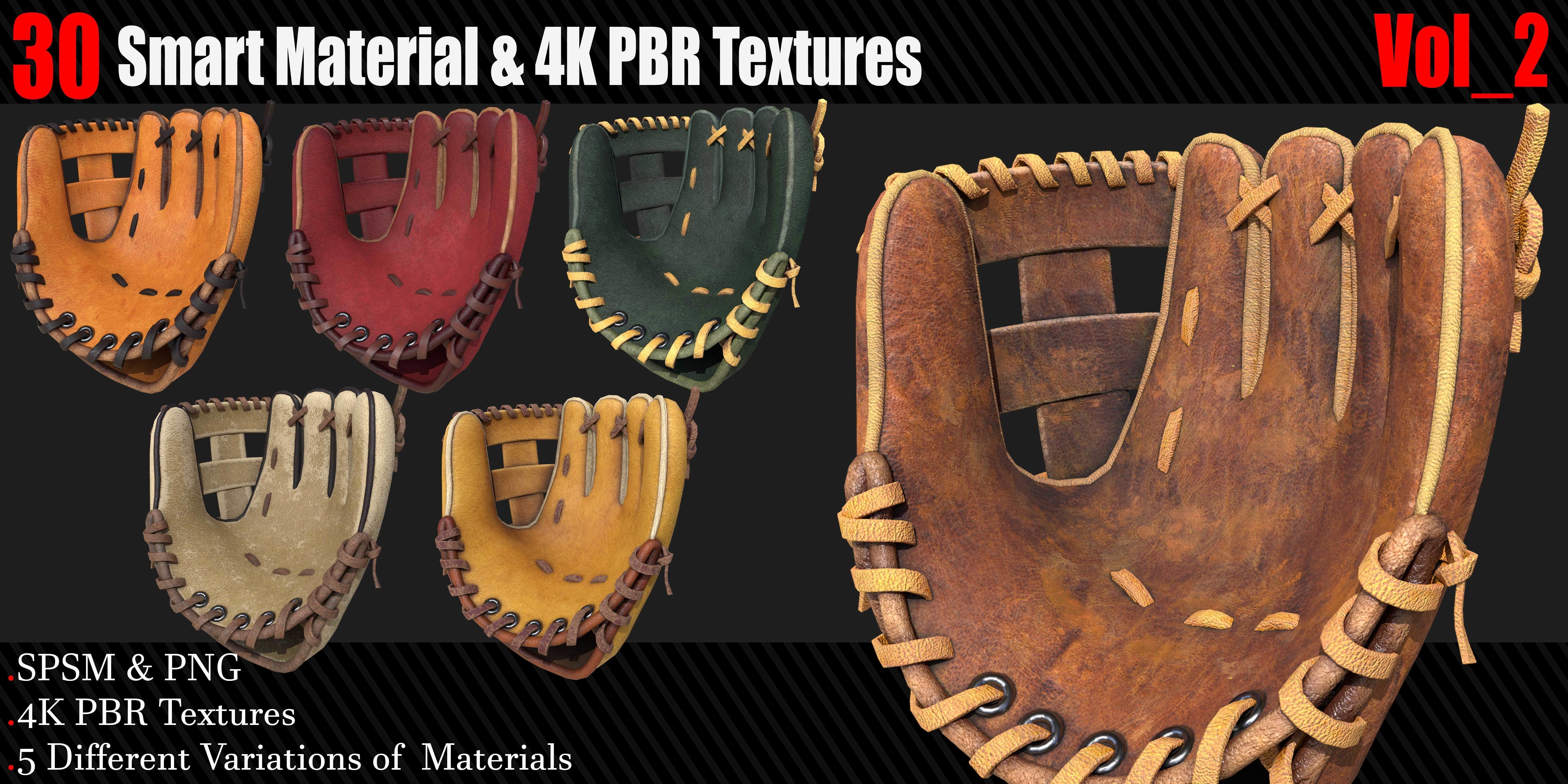 30 High Quality Smart Materials 4K PBR Texture Vol 2 Texture_1